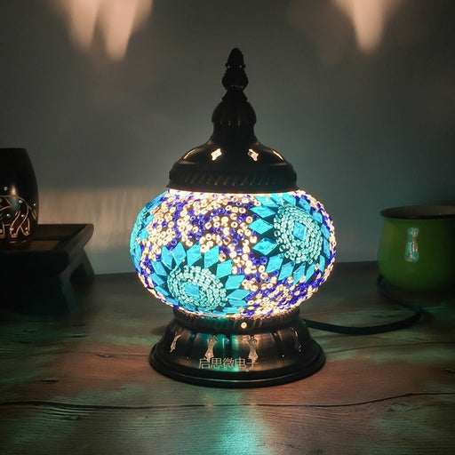 Vintage Mosaic Table Lamp