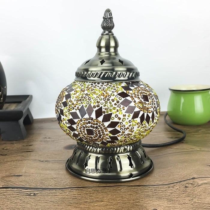 Vintage Mosaic Table Lamp