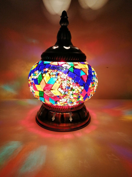 Vintage Mosaic Table Lamp