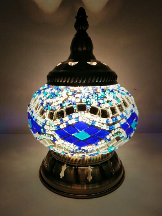 Vintage Mosaic Table Lamp