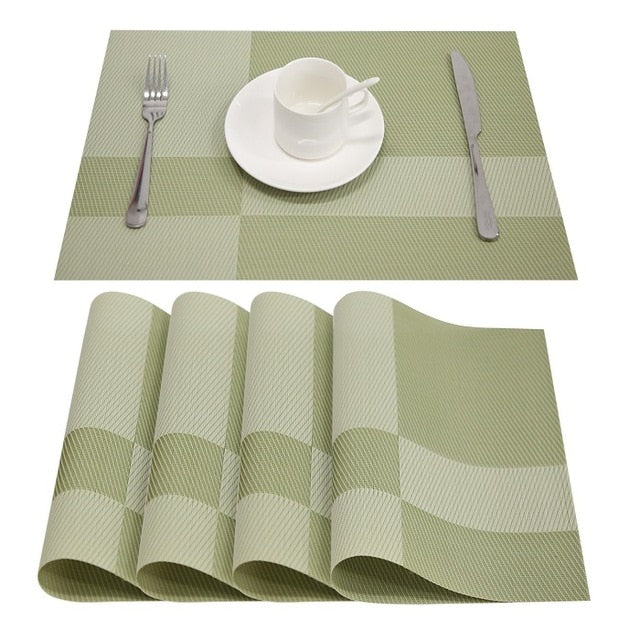 Washable Placemats for Dining Table