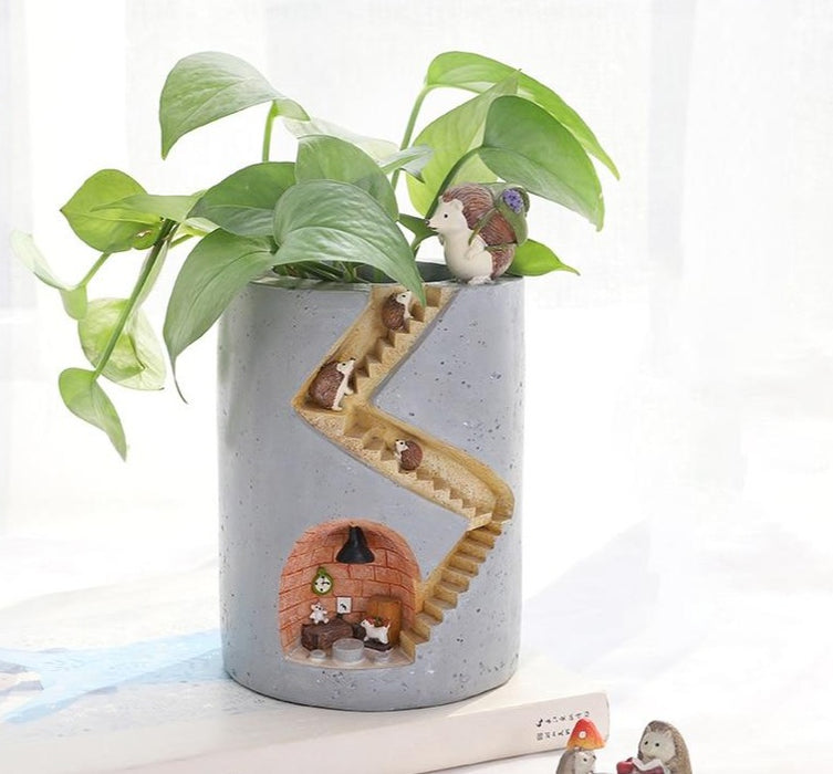 Creative Animal Resin Flowerpot