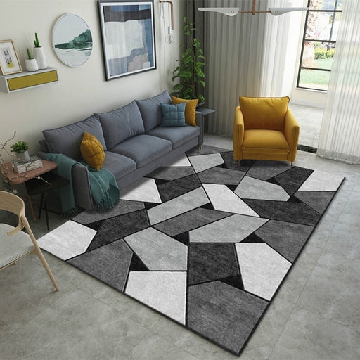 Modern Geometric Pattern Carpet