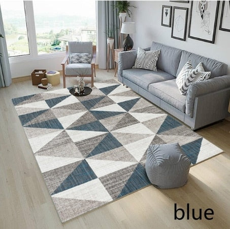 Modern Geometric Pattern Carpet