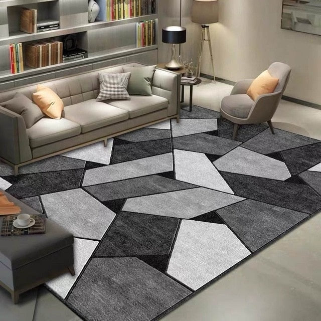 Modern Geometric Pattern Carpet