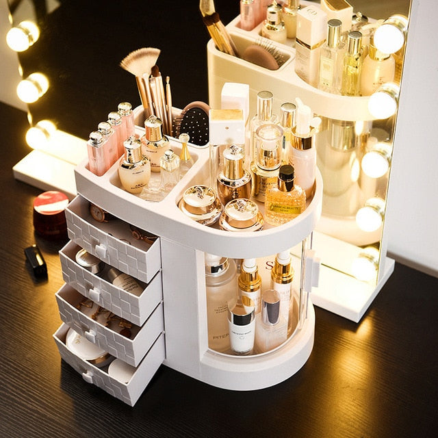 360 Rotating Organizer Cosmetic Storage Box